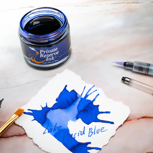 Private Reserve Ink Fountain Pen Ink - Lake Placid Blue