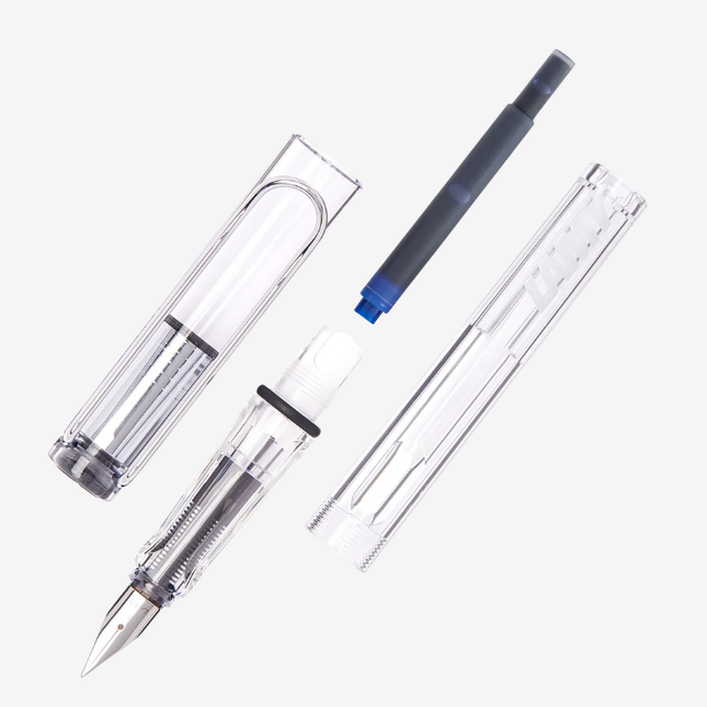 Lamy x Nanga Vista Limited Edition Fountain Pen - Clear Demonstrator