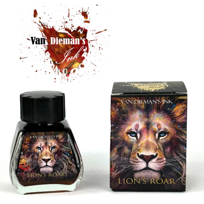 Van Dieman's Feline Fountain Pen Ink - Lion's Roar