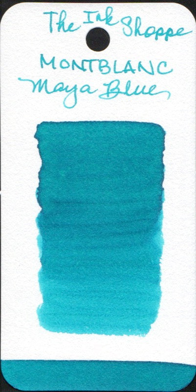 Montblanc Fountain Pen Ink - Maya Blue
