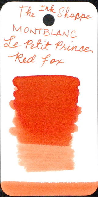 Montblanc x Le Petit Prince Fountain Pen Ink - Red Fox