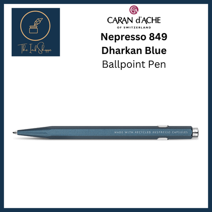 Caran d'Ache x Nepresso 849 Ballpoint Pen - Dharkan Blue