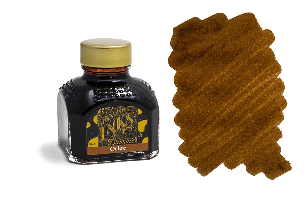 Diamine Fountain Pen Ink - Ochre