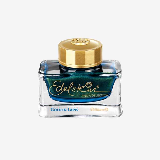 Pelikan Edelstein Fountain Pen Ink - Golden Lapis (2024 Ink of the Year)