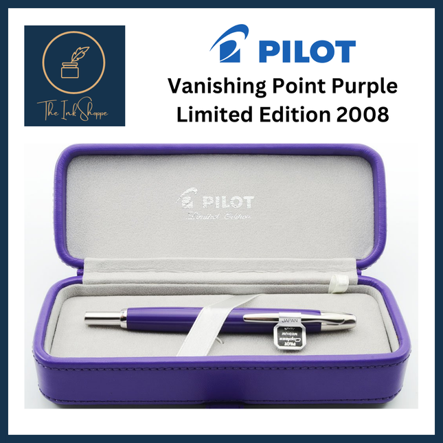 Pilot Vanishing Point Purple 2008 Limited Edition