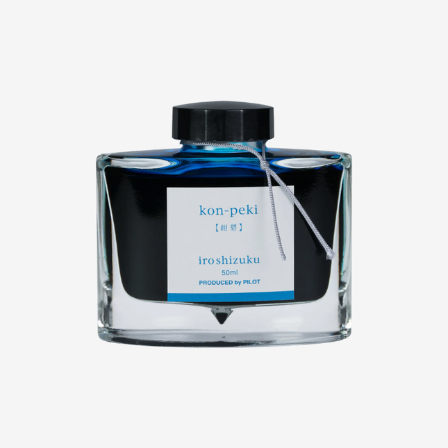 Pilot Iroshizuku Fountain Pen Ink - Kon-peki