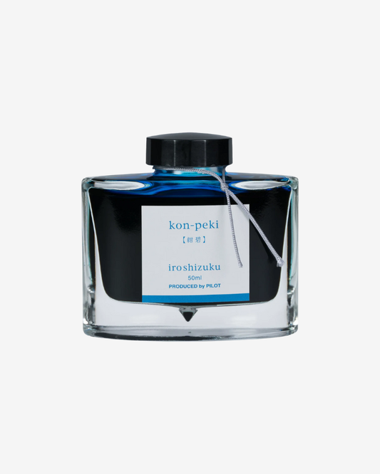 Pilot Iroshizuku Fountain Pen Ink - Kon-peki