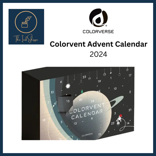 Colorverse Colorvent Calendar Fountain Pen Ink Advent Calendar 2024