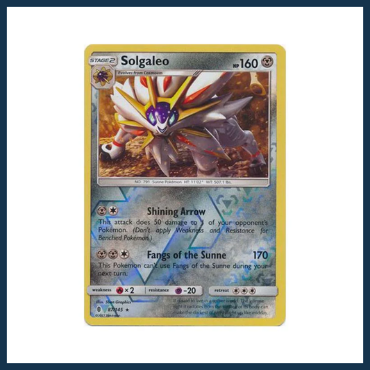 Pokémon TCG - Sun & Moon Guardians Rising Solgaleo 87/145 Reverse Holo