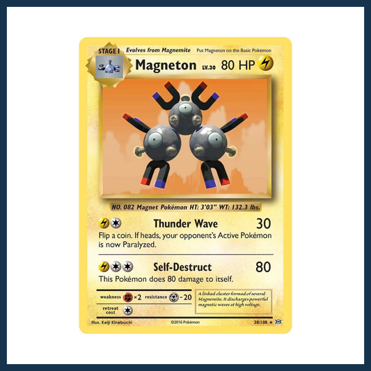 Pokémon TCG - X&Y Evolutions Magneton Holo 38/108