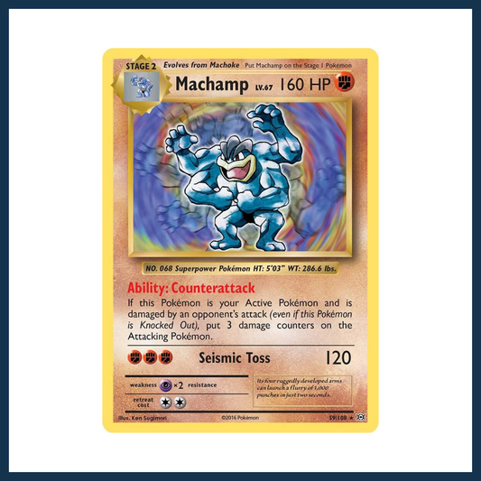 Pokémon TCG - X&Y Evolutions Machamp Holo 59/108