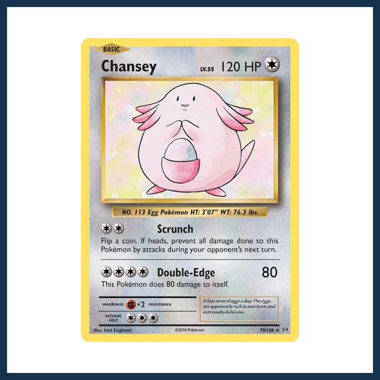 Pokémon TCG - X&Y Evolutions Chansey Holo 70/108