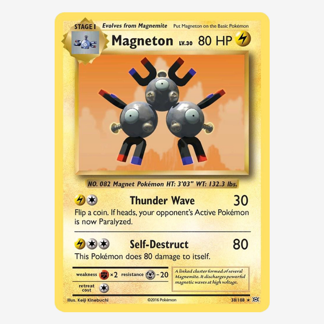 Pokémon TCG - X&Y Evolutions Magneton Holo 38/108