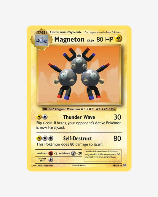 Pokémon TCG - X&Y Evolutions Magneton Holo 38/108