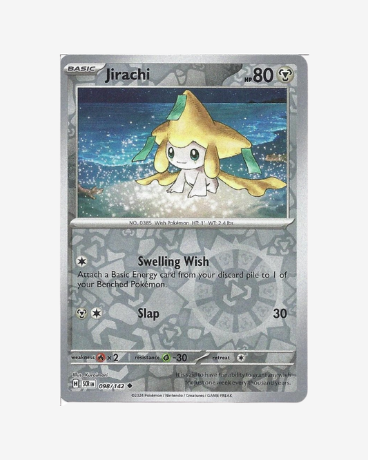 Pokémon TCG - Scarlet & Violet Stellar Crown Jirachi Reverse Holo 098/142