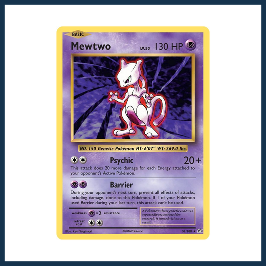 Pokémon TCG - X&Y Evolutions Mewtwo 51/108