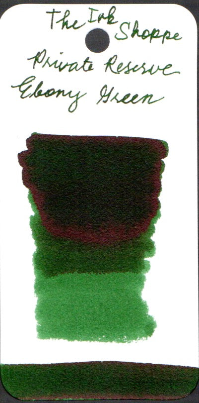 Private Reserve Ink Fountain Pen Ink - Ebony Green
