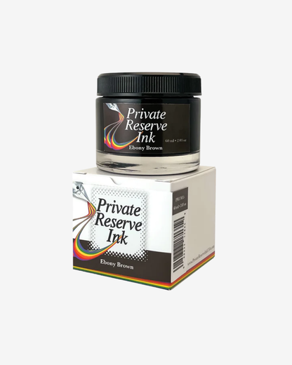 Private Reserve Ink Fountain Pen Ink - Ebony Brown