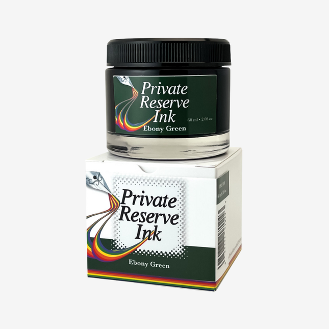 Private Reserve Ink Fountain Pen Ink - Ebony Green