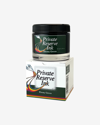 Private Reserve Ink Fountain Pen Ink - Ebony Green
