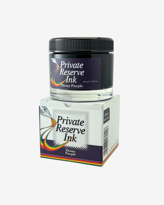 Private Reserve Ink Fountain Pen Ink - Ebony Purple