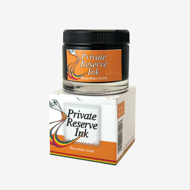 Private Reserve Ink Fountain Pen Ink - Shoreline Gold