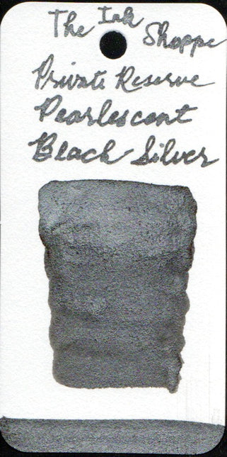 Private Reserve Ink Fountain Pen Ink - Pearlescent Black-Silver