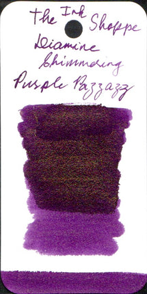 Diamine Shimmer-tastic Fountain Pen Ink - Purple Pazzazz - The Ink Shoppe Philippines