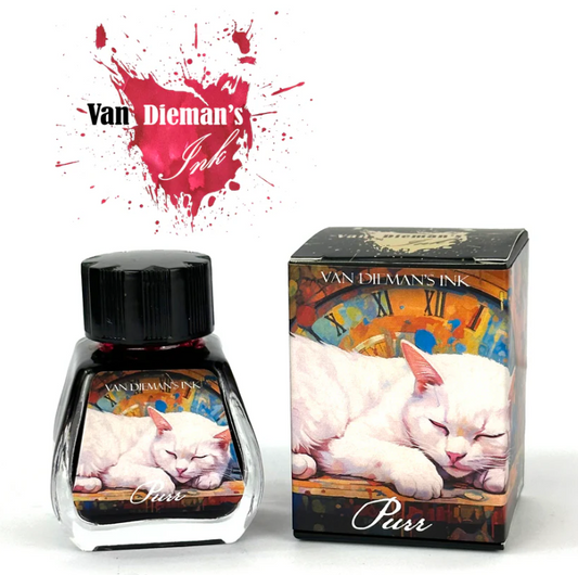 Van Dieman's Feline Fountain Pen Ink - Purr