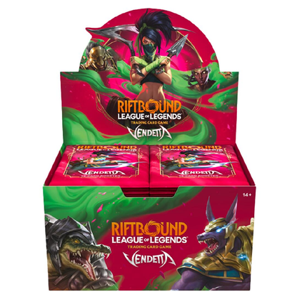 Riftbound TCG Vendetta Booster Display - Gem Mint