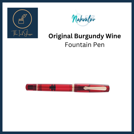 Nahvalur Original Burgundy Wine Fountain Pen