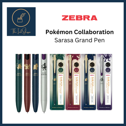 Zebra Pokemon Collaboration Sarasa Grand Gel Pen (0.5mm)