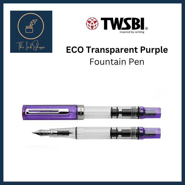 TWSBI ECO Transparent Purple Fountain Pen