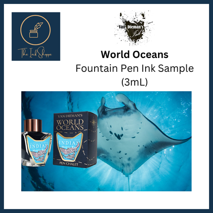 Van Dieman's World Oceans Fountain Pen Ink Sample (3mL)