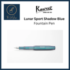 Kaweco Lunar Sport Shadow Blue Fountain Pen