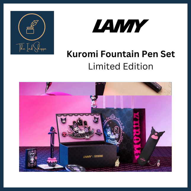 Lamy x Sanrio Kuromi Exclusive Fountain Pen Set