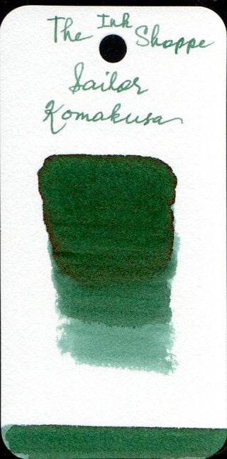 Sailor Shikiori Landscape Fountain Pen Ink - Komakusa