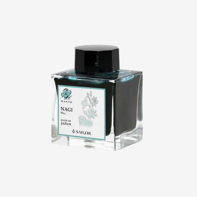Sailor Manyo Fountain Pen Ink - Nagi