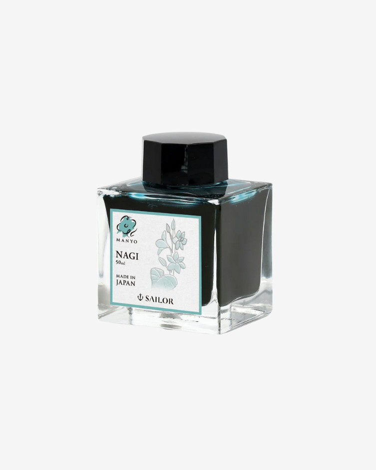 Sailor Manyo Fountain Pen Ink - Nagi
