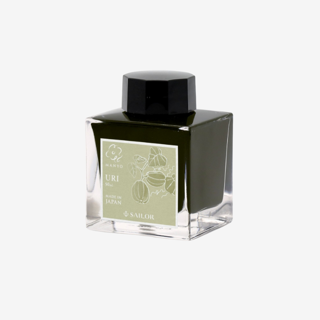 Sailor Manyo Fountain Pen Ink - Uri (Melon-Cucumber)