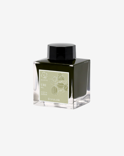 Sailor Manyo Fountain Pen Ink - Uri (Melon-Cucumber)