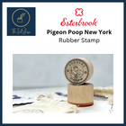 Esterbrook Pigeon Poop New York Rubber Stamp