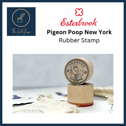 Esterbrook Pigeon Poop New York Rubber Stamp