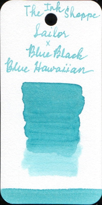 Sailor x BlueBlack Fountain Pen Ink - Blue Hawaiian