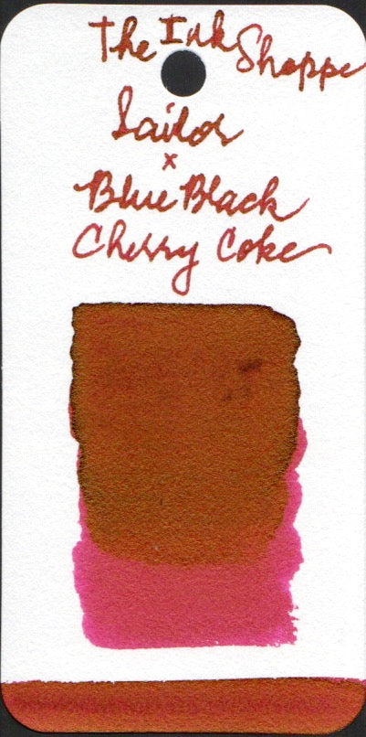 Sailor x BlueBlack Fountain Pen Ink - Cherry Coke