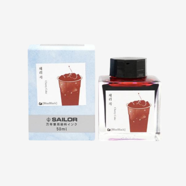 Sailor x BlueBlack Fountain Pen Ink - Cherry Coke