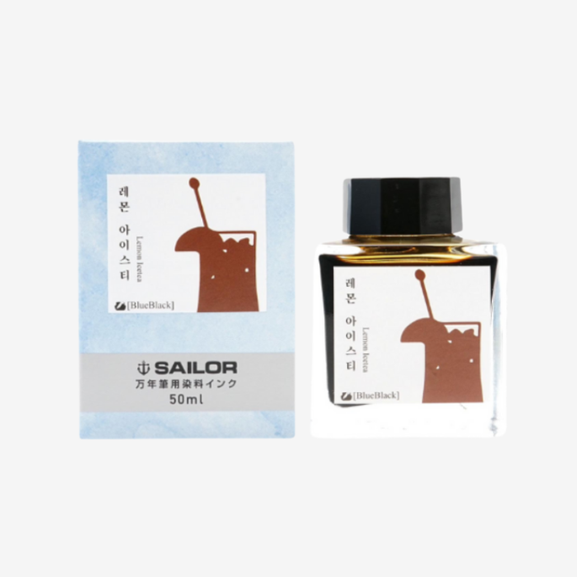 Sailor x BlueBlack Fountain Pen Ink - Lemon Iced Tea
