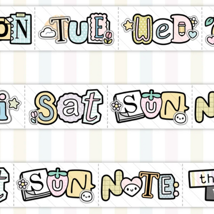 The Coffee Monsterz Co. Washi Tape FULL ROLL