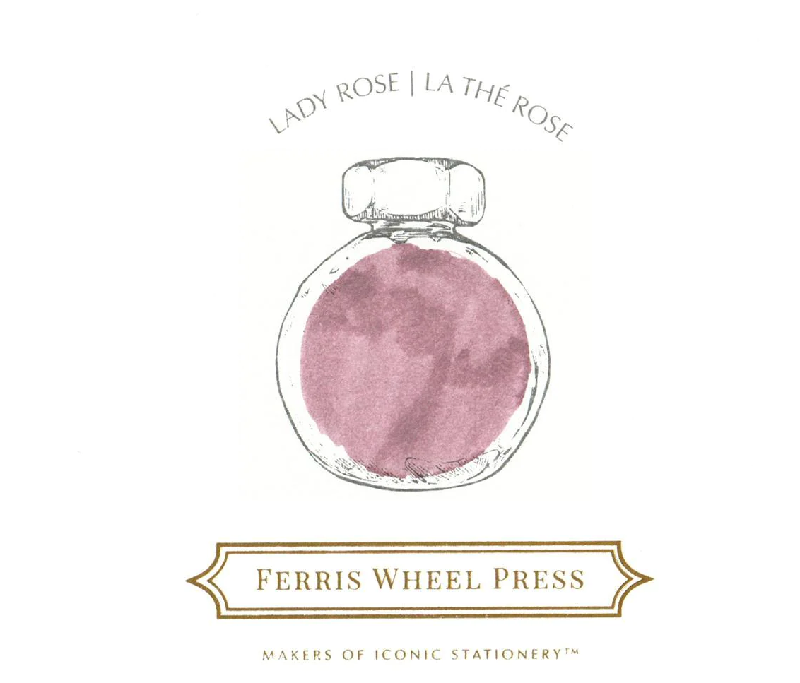 Ferris Wheel Press Fountain Pen Ink - Lady Rose - The Ink Shoppe Philippines