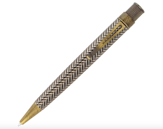 Retro 1951 - Tornado Vintage Metalsmith Roosevelt Rollerball Pen - The Ink Shoppe Philippines